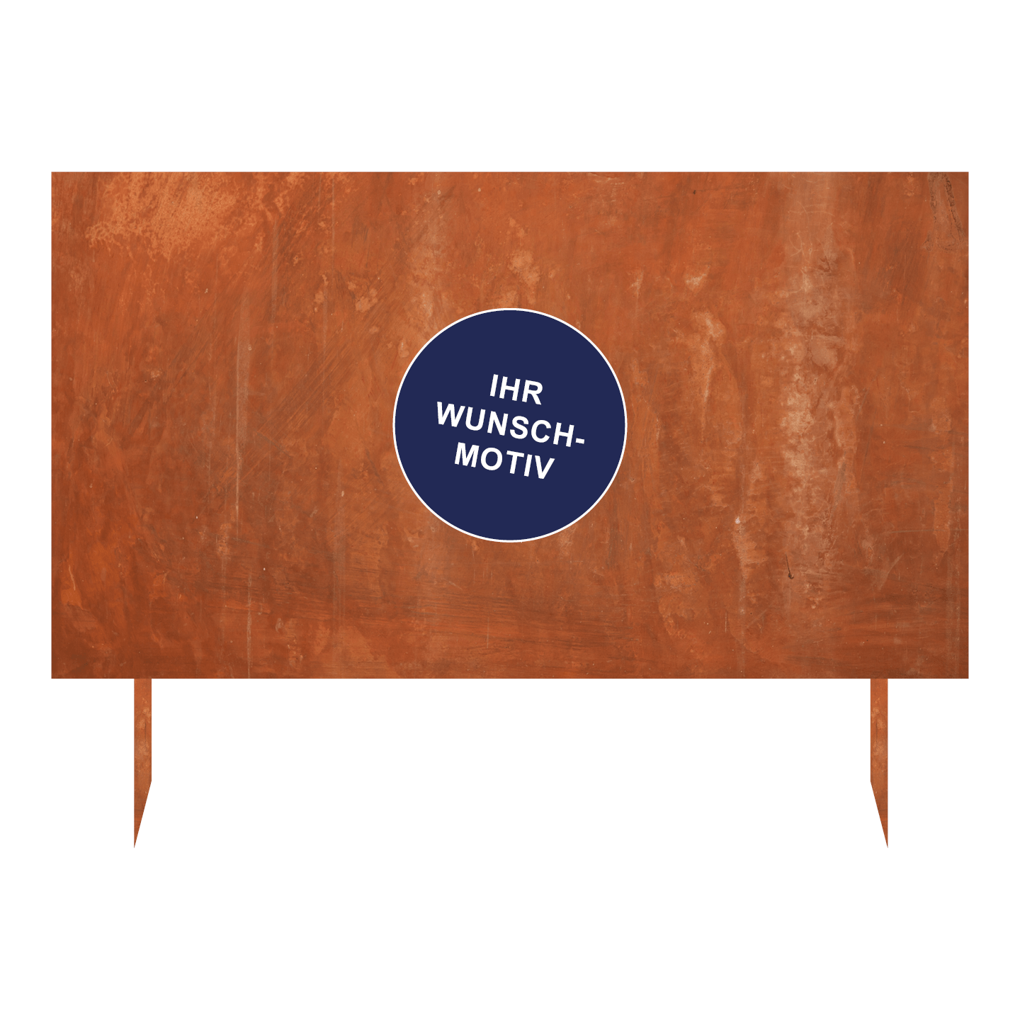 Sichtschutz mit individuellem Motiv