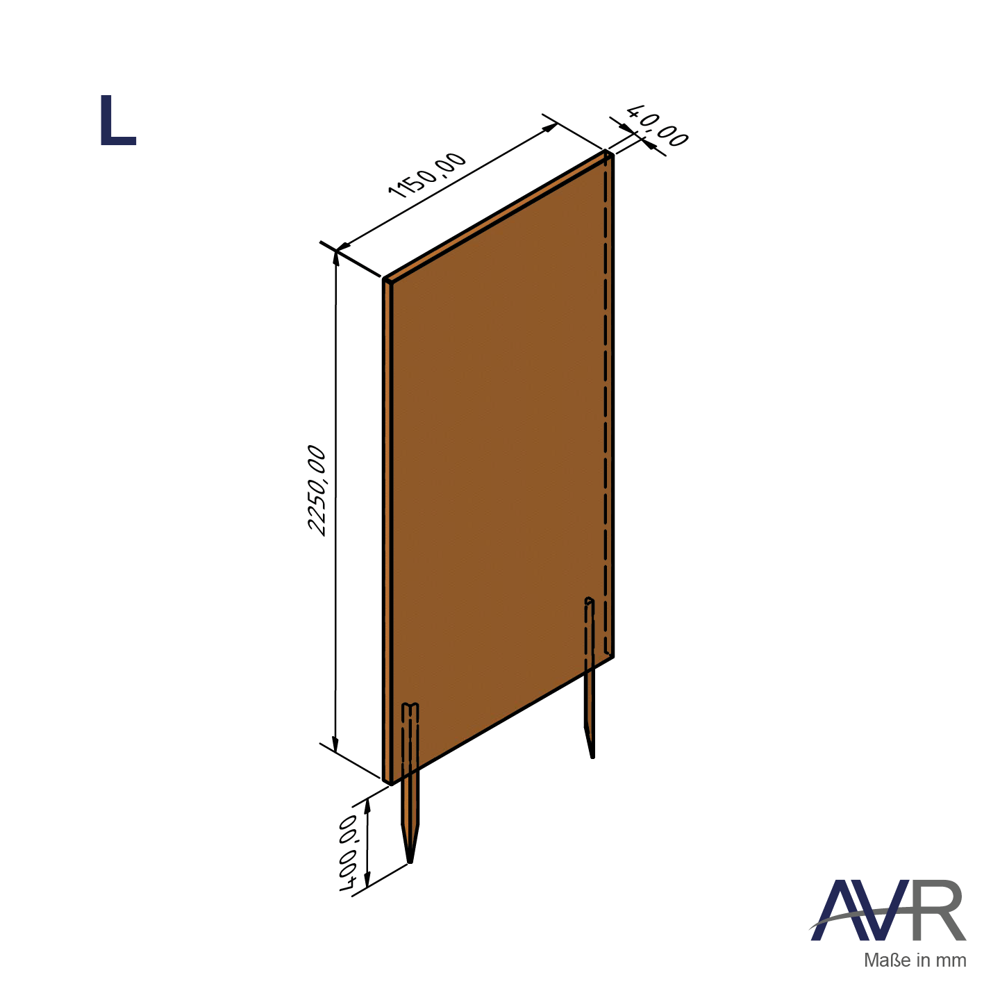 Sichtschutz ohne Motiv – Bild 7